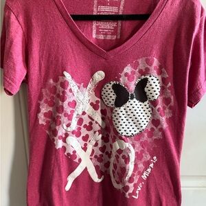 Disney Minnie Miuse Cotton Blend T-Shirt